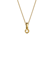 Gold Vermeil Mini Pendant Tops with 3 Stones