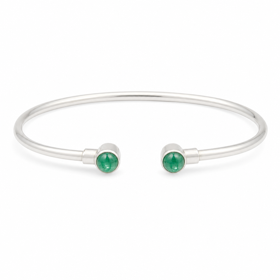 Eclipse Bangle - Jade