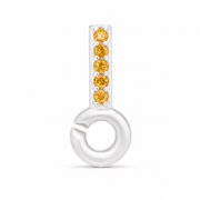 Sterling Silver Earring Topper with 5 Stones