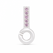 Sterling Silver Earring Topper with 5 Stones