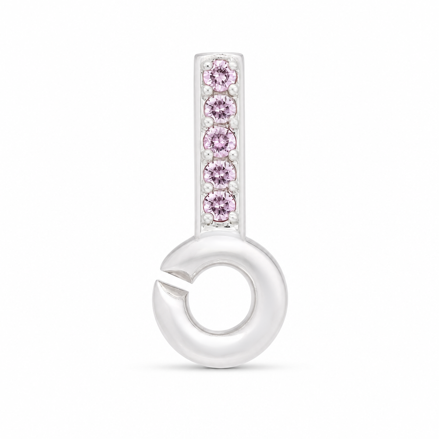 Sterling Silver Earring Topper with 5 Stones