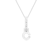 Sterling Silver Pendant Tops with 5 Stones