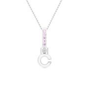 Sterling Silver Pendant Tops with 5 Stones