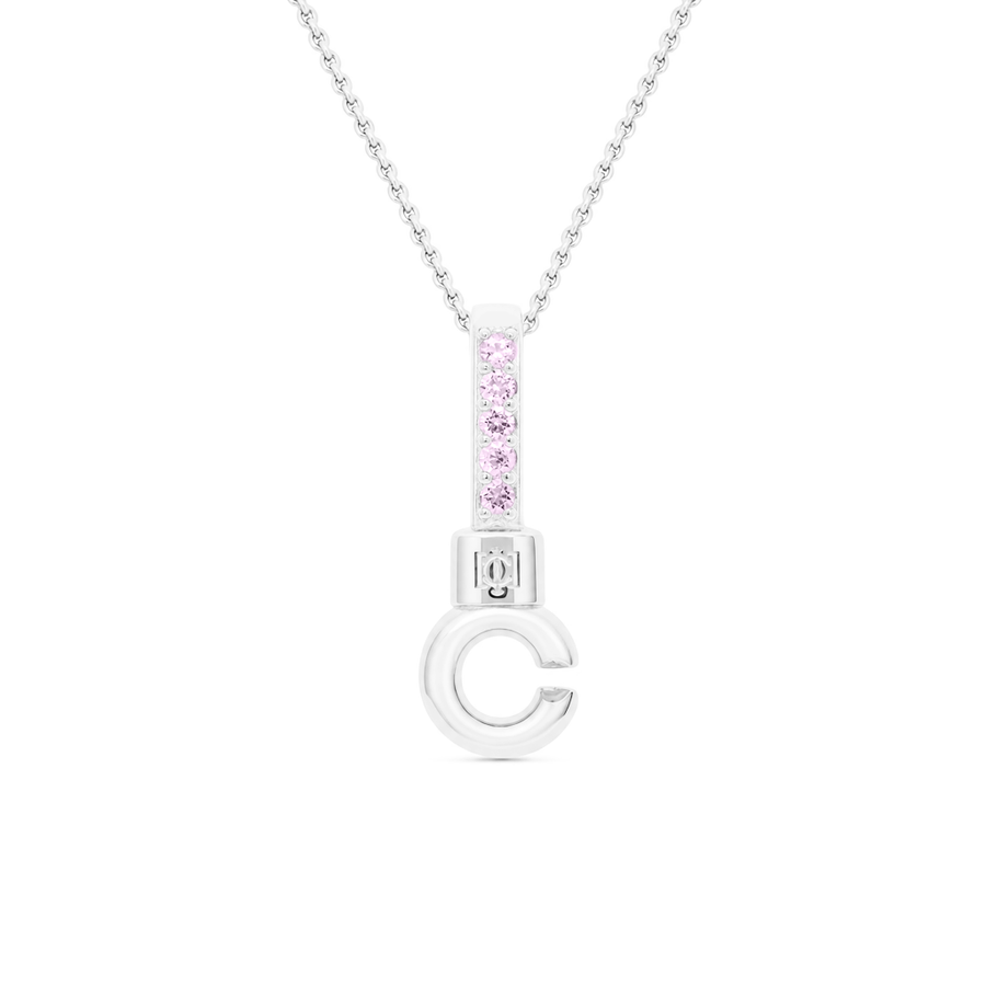 Sterling Silver Pendant Tops with 5 Stones