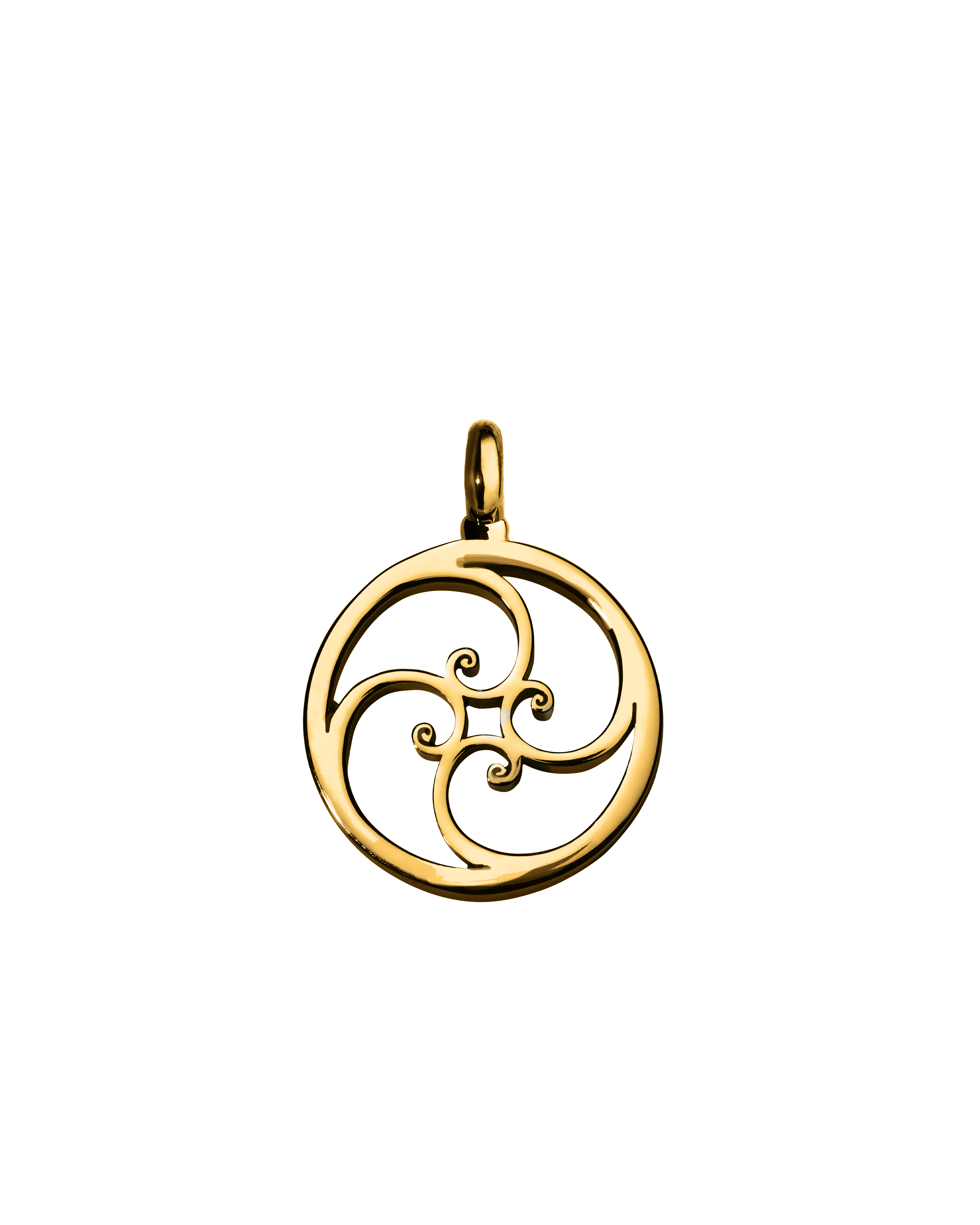 Spiral Necklace - Vermeil