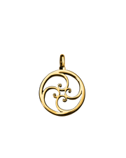 Spiral Necklace - Vermeil
