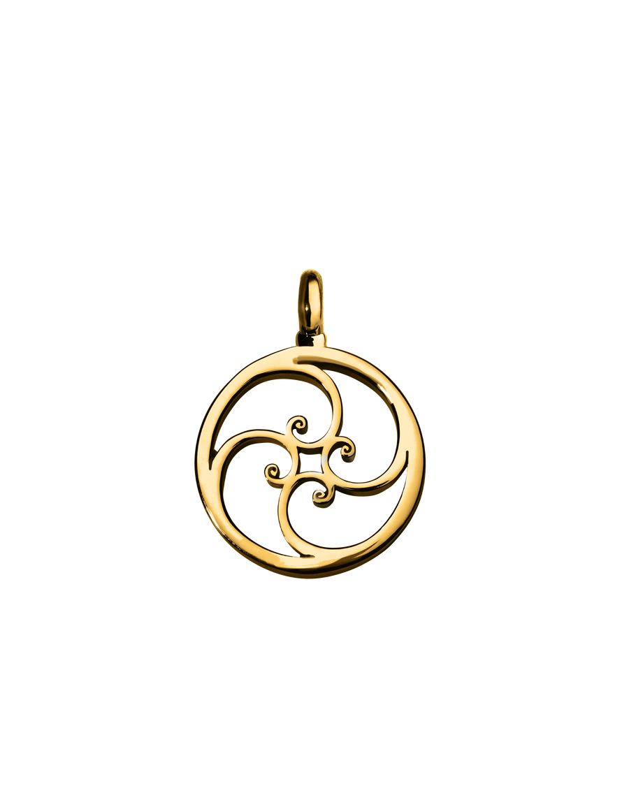 Spiral Necklace - Vermeil