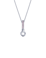 Sterling Silver Pendant Tops with 5 Stones