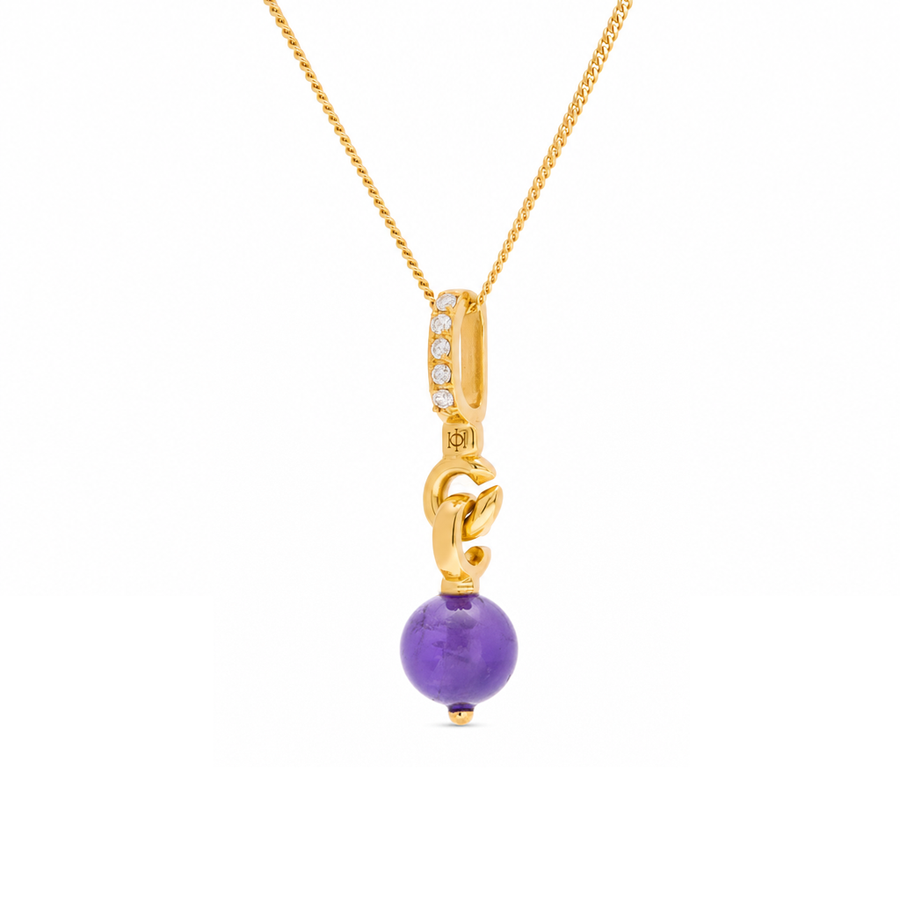 Gold Vermeil Pendant Tops with 5 Stones
