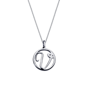 Letter V Alphabet Coin