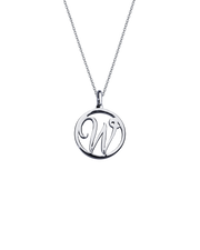 Letter W Alphabet Coin