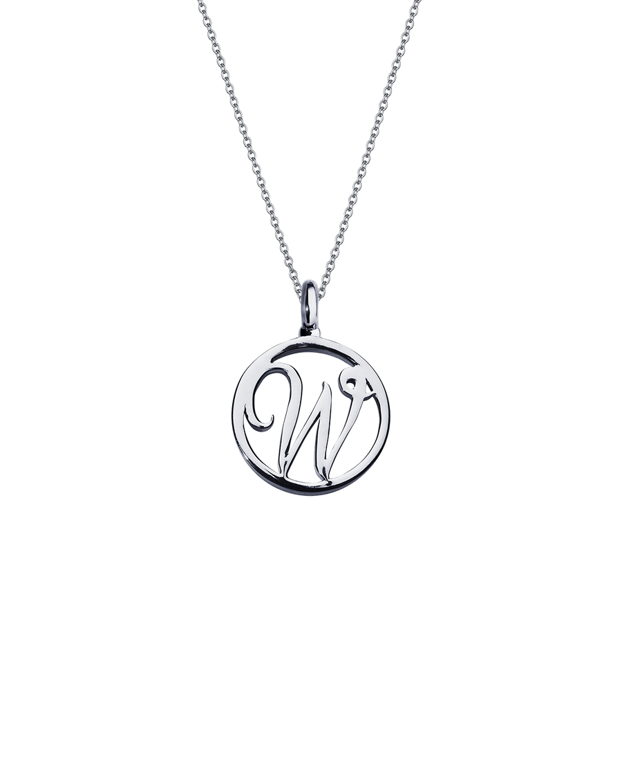 Letter W Alphabet Coin
