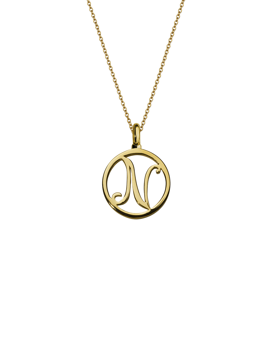 Letter N Alphabet Coin