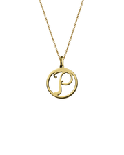 Letter P Alphabet Coin