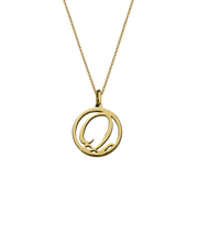 Letter Q Alphabet Coin