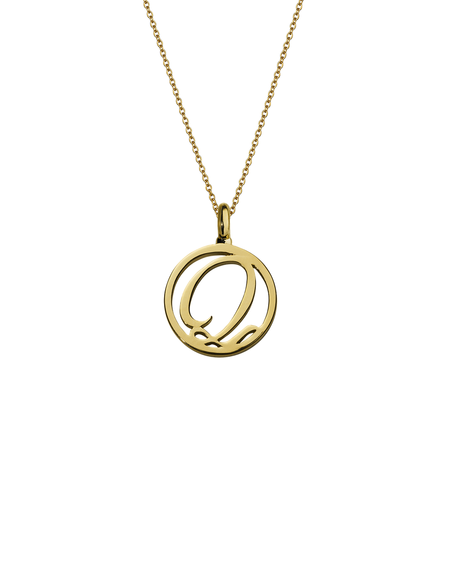 Letter Q Alphabet Coin