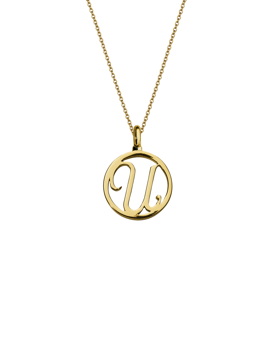 Letter U Alphabet Coin