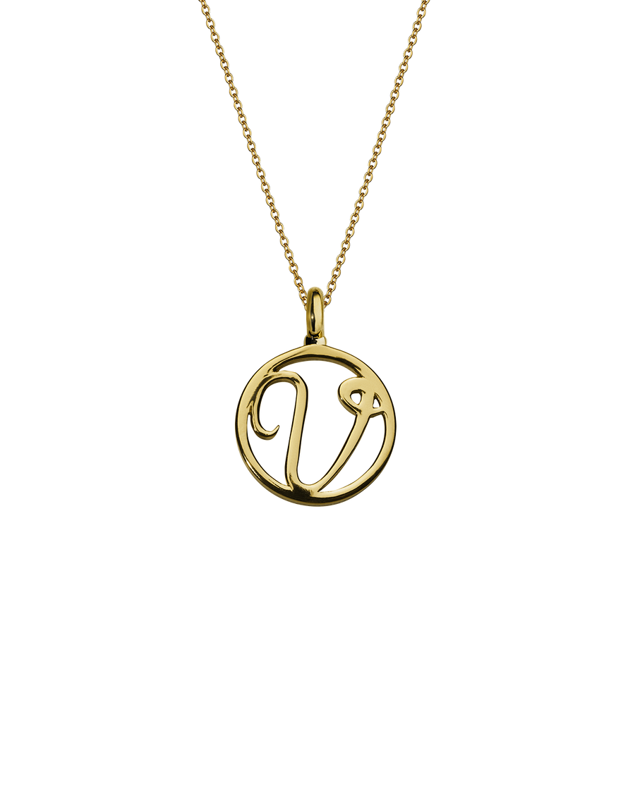 Letter V Alphabet Coin