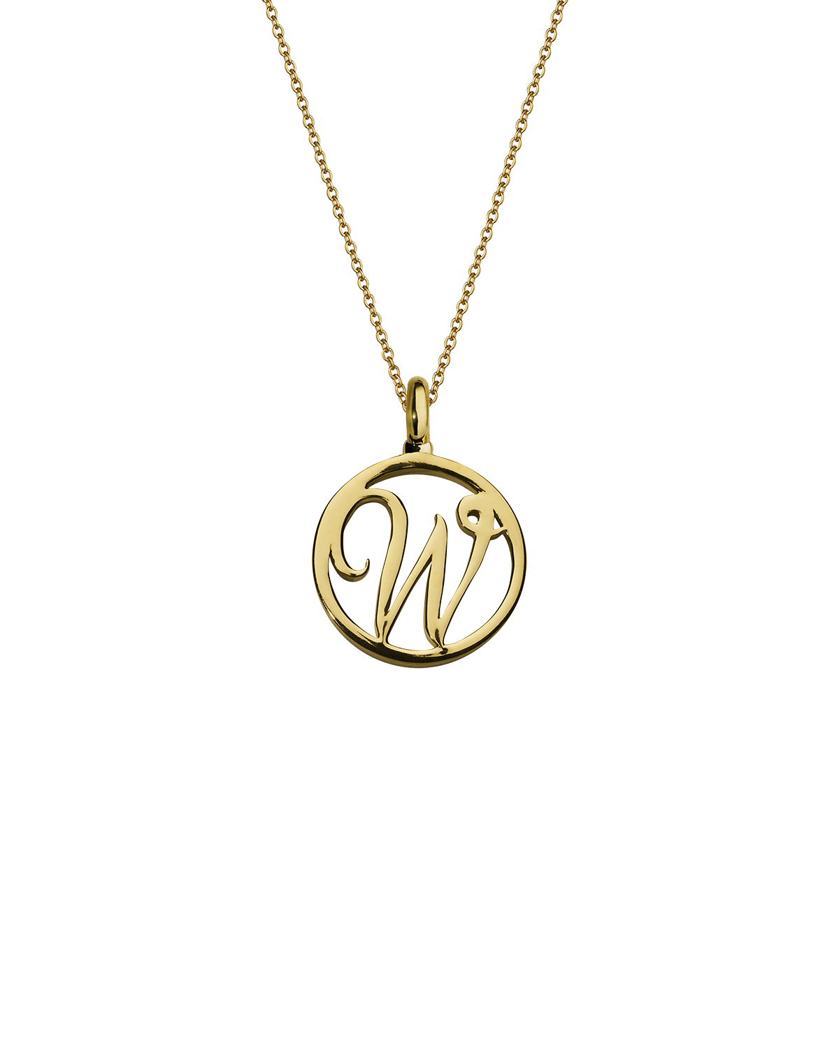 Letter W Alphabet Coin