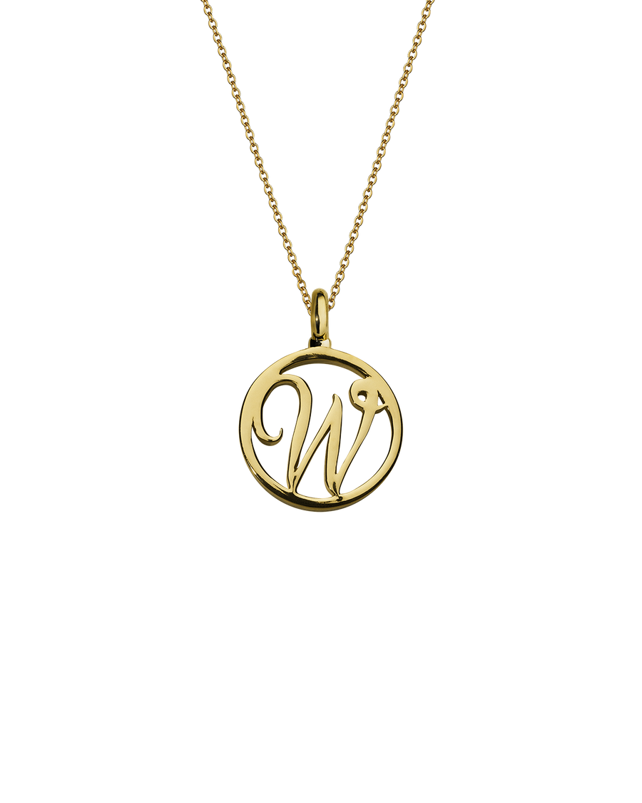 Letter W Alphabet Coin