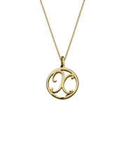 Letter X Alphabet Coin
