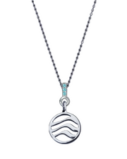 Water Pendant with Aquamarine