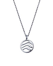 Water Pendant with Aquamarine