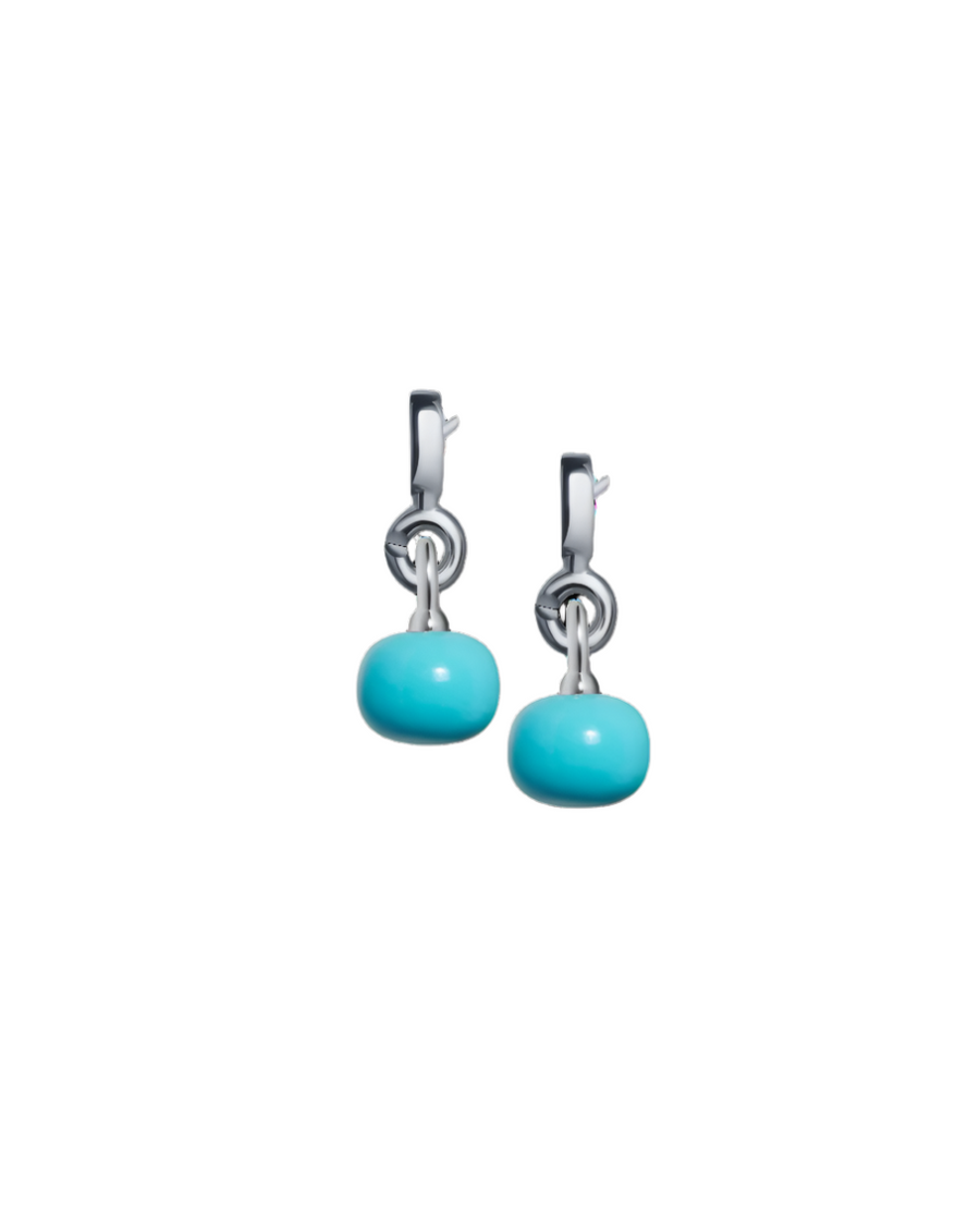 Sterling Silver Earrings with Custom Mini Drop