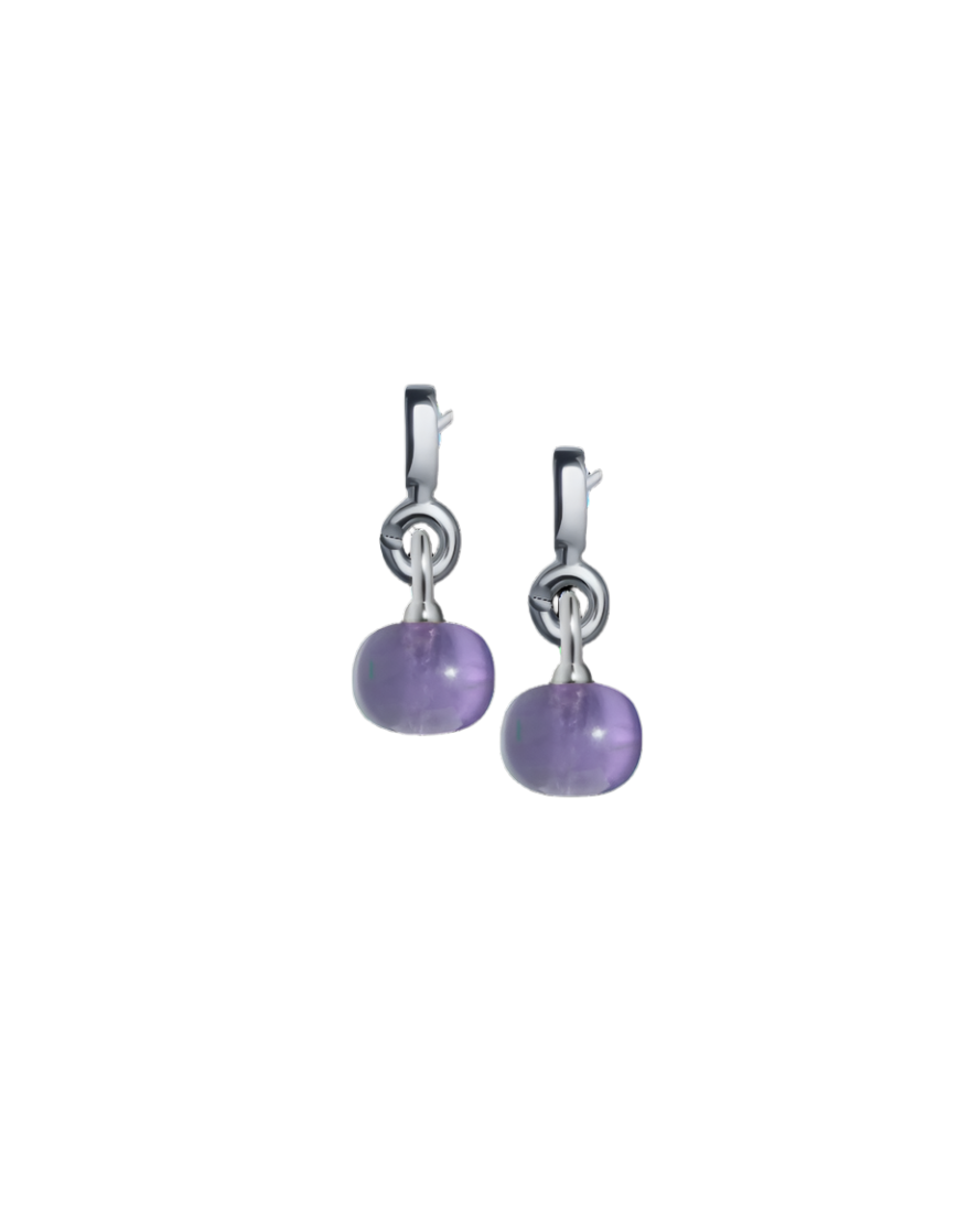 Sterling Silver Earrings with Custom Mini Drop