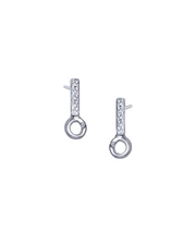 Silver or Gold Vermeil Earring Topper with 5 Stones