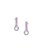 Silver or Gold Vermeil Earring Topper with 5 Stones