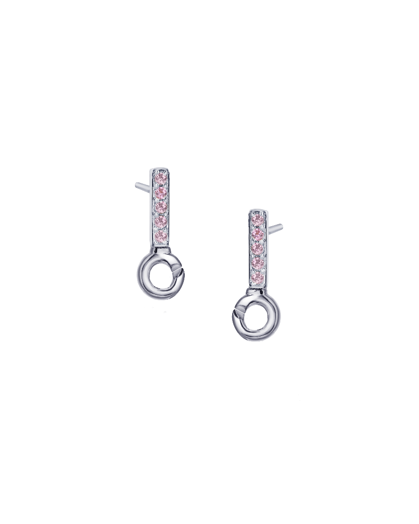 Silver or Gold Vermeil Earring Topper with 5 Stones
