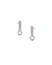 Silver or Gold Vermeil Earring Mini Topper with 5 Stones