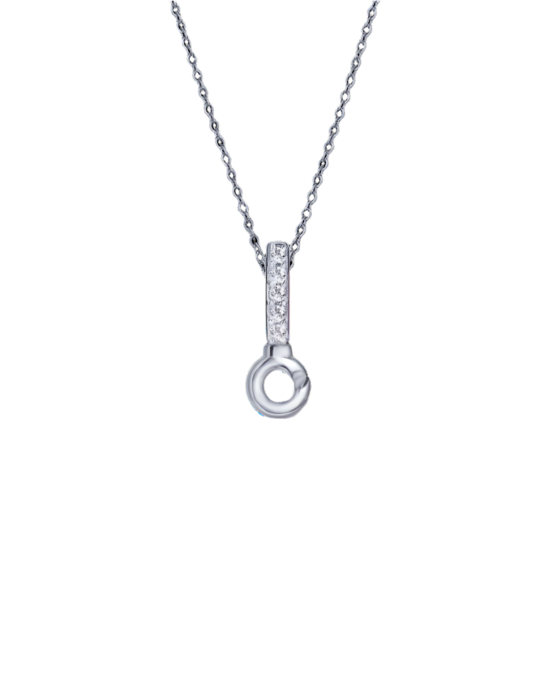 Sterling Silver Pendant Tops with 5 Stones