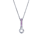 Sterling Silver Pendant Tops with 5 Stones